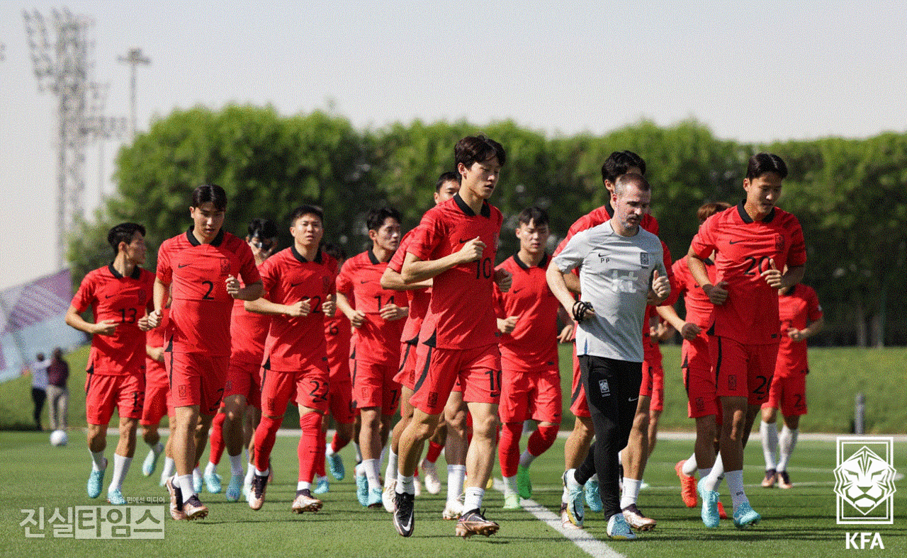 대한민국 축구대표팀 [대한축구협회 제공 재판매 및 DB 금지]