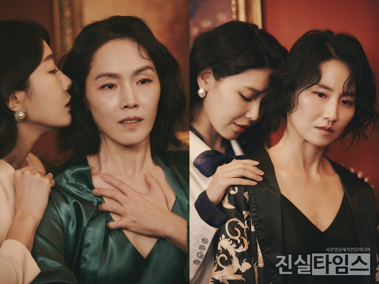 연극 '와이프' 페어컷(김려은(좌), 박지아, 최수영(우), 김소진)   [㈜글림컴퍼니 제공 재판매 및 DB 금지]
