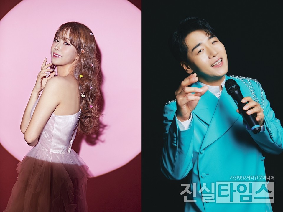 가수 강예슬, 박군 [생각엔터테인먼트 제공 재판매 및 DB 금지]