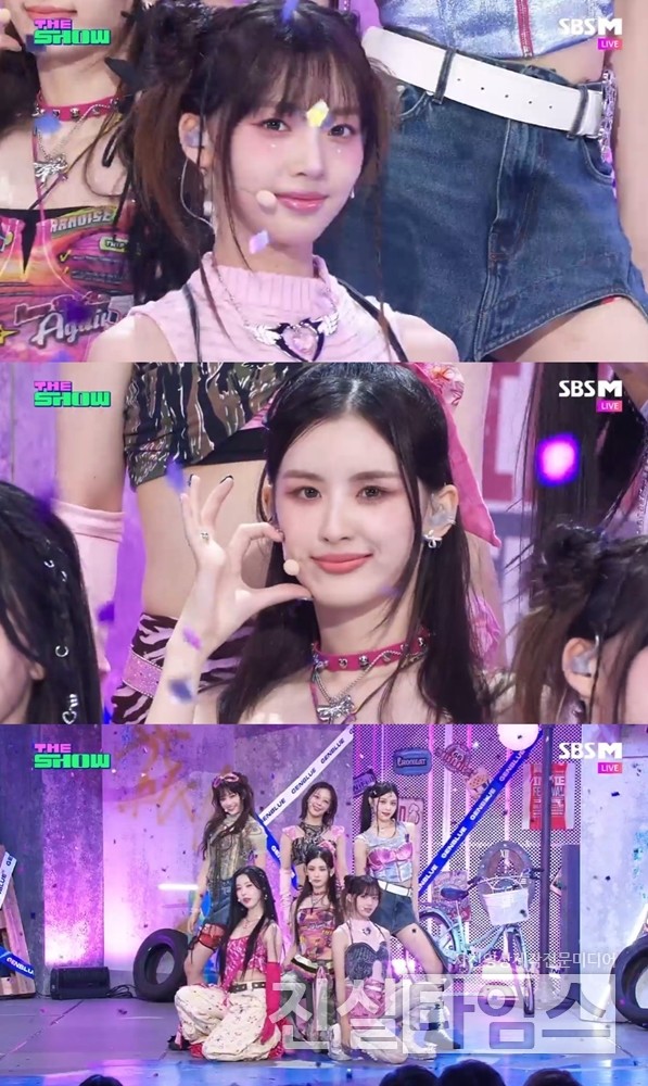 걸그룹 젠블루(GENBLUE) [SBS M, SBS FiL ‘더 쇼’ 방송화면 캡처 재판매 및 DB 금지]