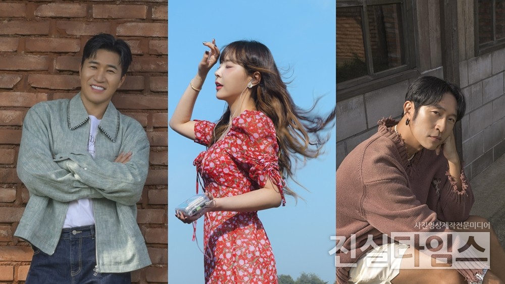 혼성그룹 코요태(김종민, 빽가, 신지) [제이지스타 제공 재판매 및 DB 금지]
